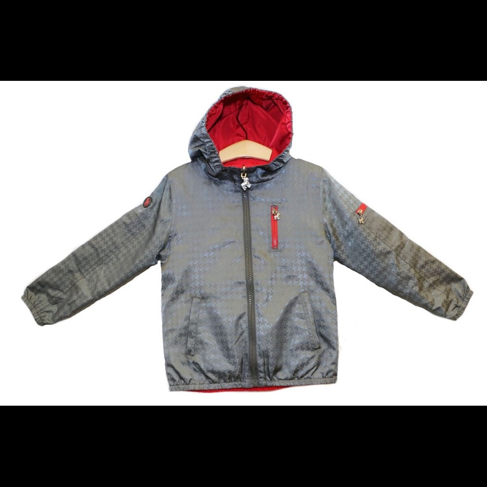 Frenchie mini couture reversible jacket. 2t ☔️